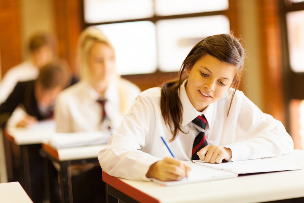 students in the classroom